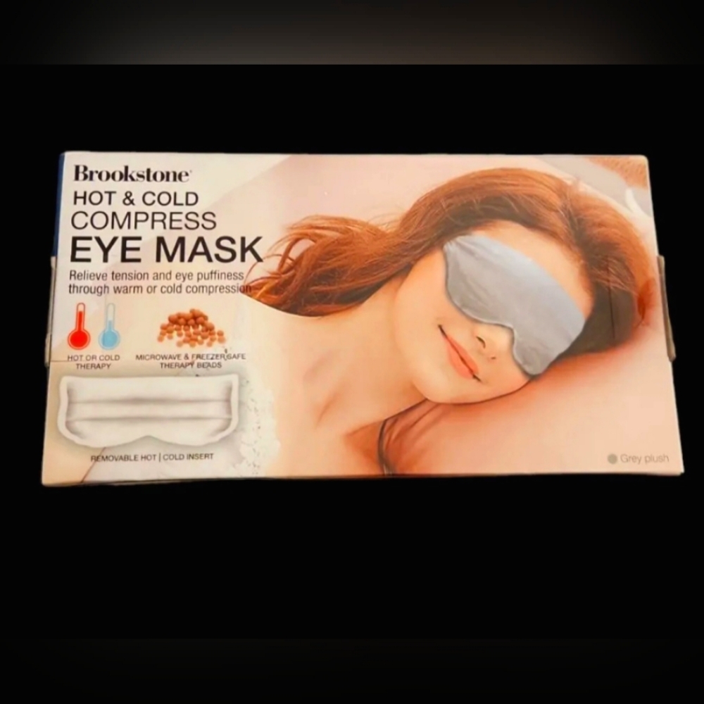 Brookstone Hot And Cold Eye Mask Compress